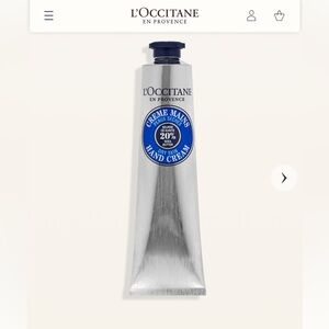 Loccitane shea hand lotion